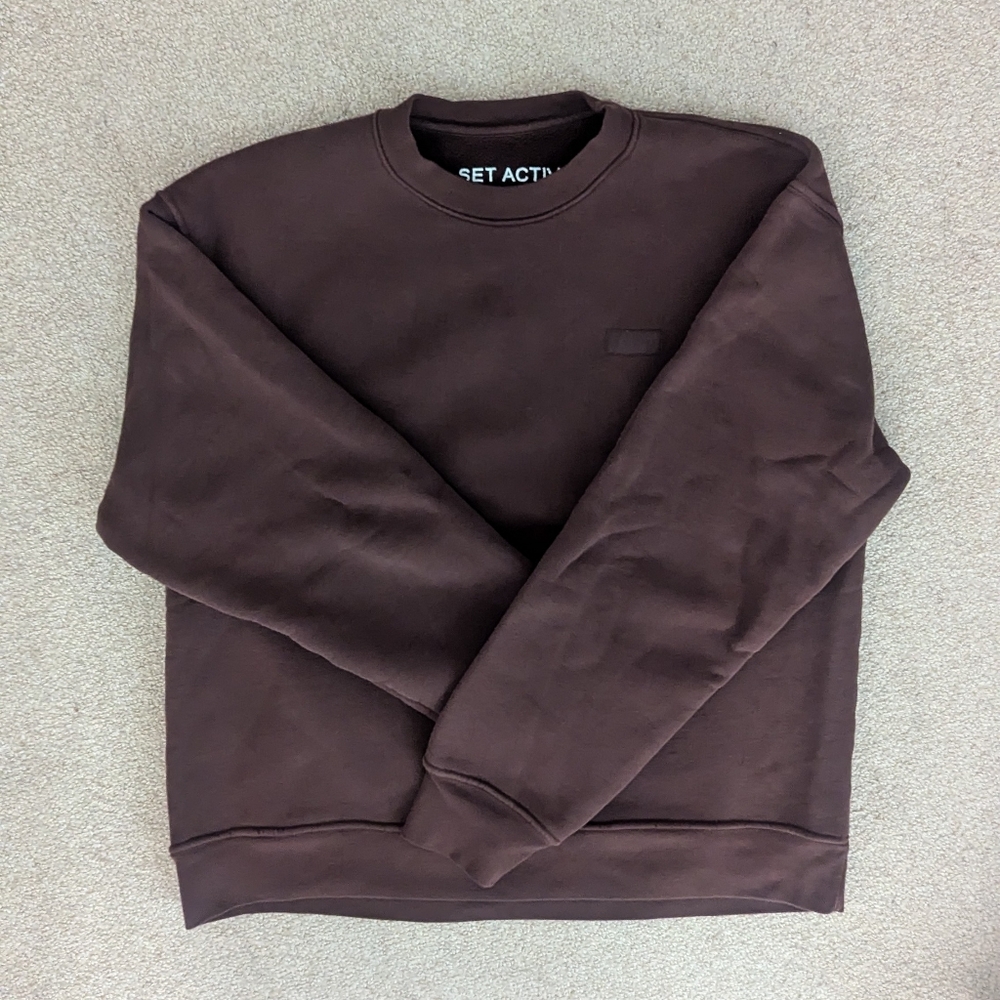 Set Active Cocoa Crewneck Size XS